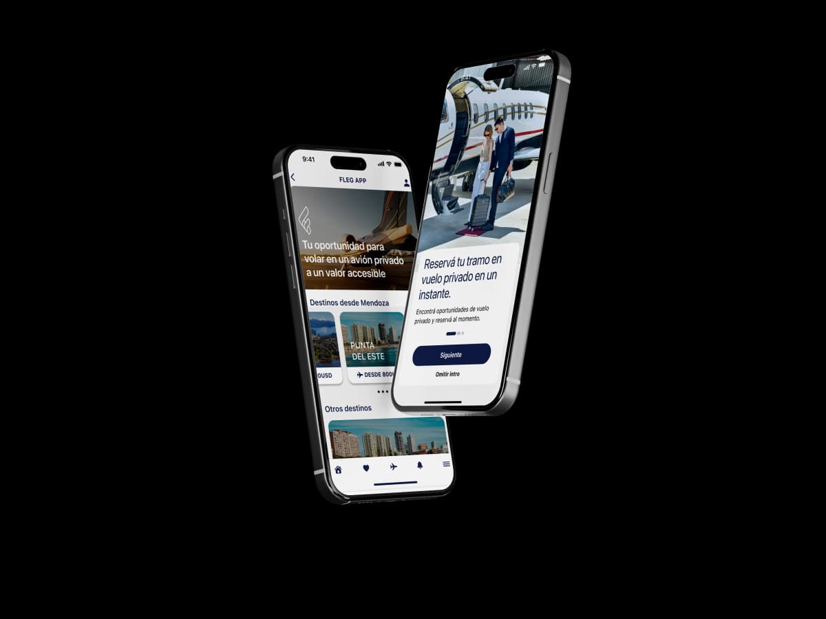 Fleg App Mockup